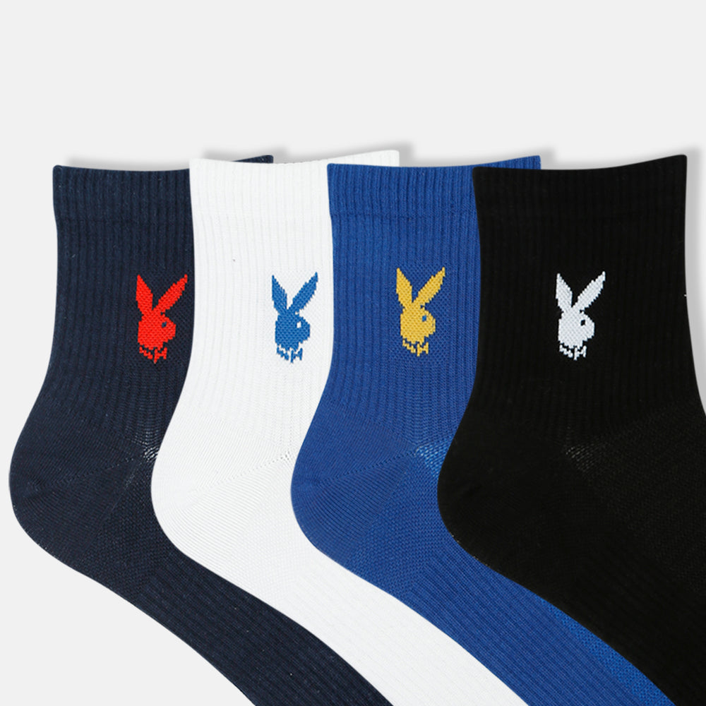 
                      
                        Men’s Playboy Themed High Ankle Socks
                      
                    