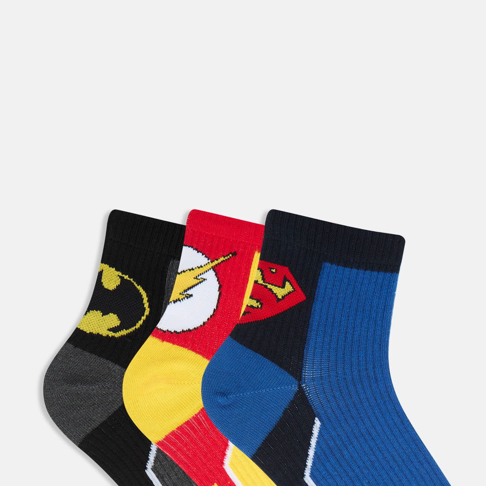 
                      
                        Men’s Justice League High Ankle Rib Socks
                      
                    