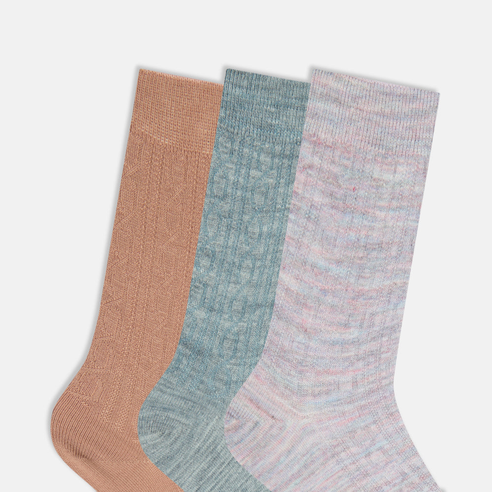 
                      
                        Women’s Woollen High Ankle Socks
                      
                    