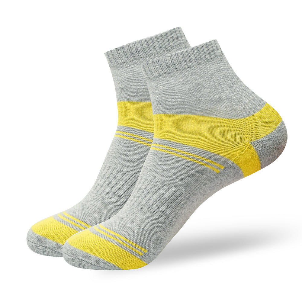 
                      
                        Men's Cushioned High Ankle socks- Multicolor (5 Pair)
                      
                    