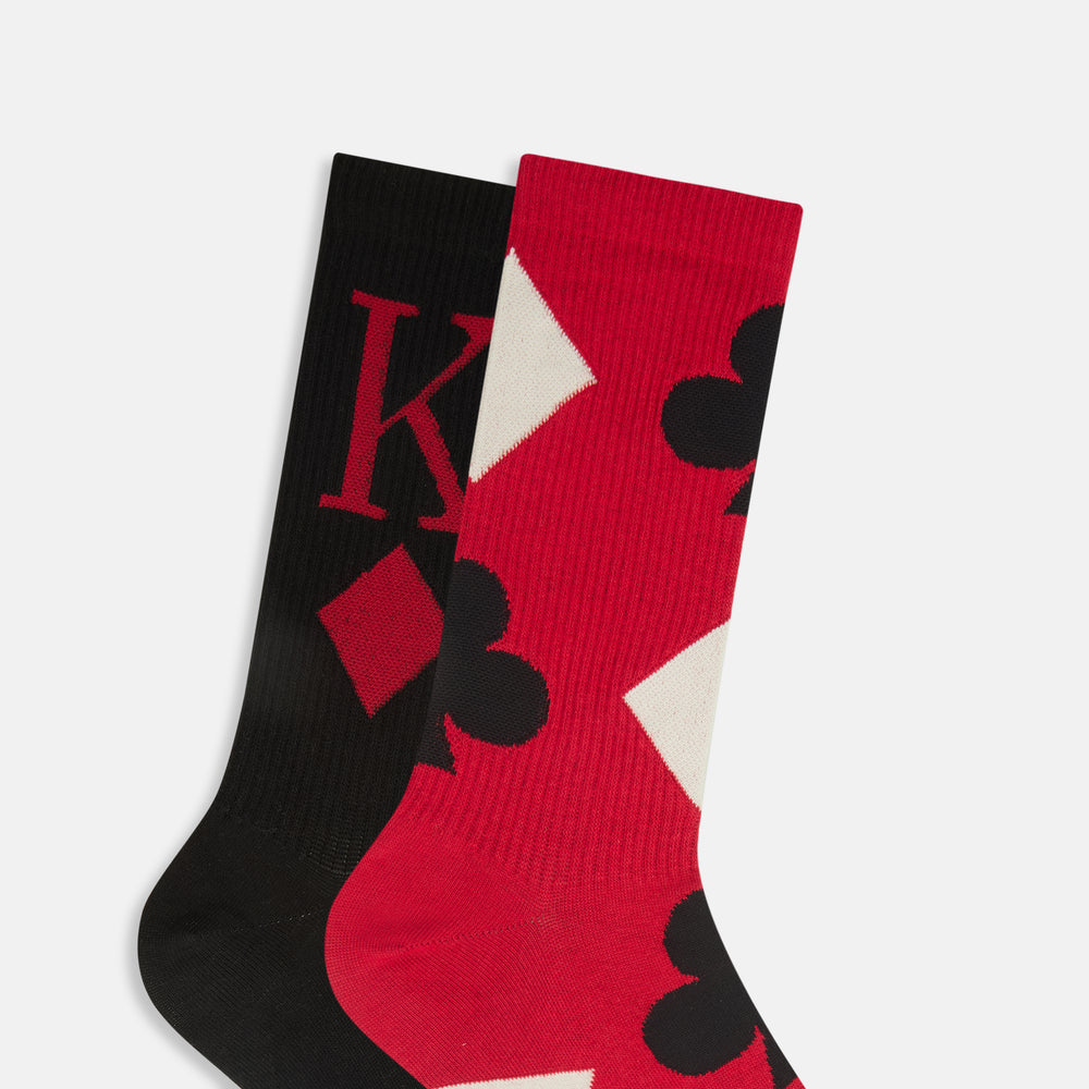 
                      
                        Men’s Bicycle Poker Themed Crew Socks
                      
                    