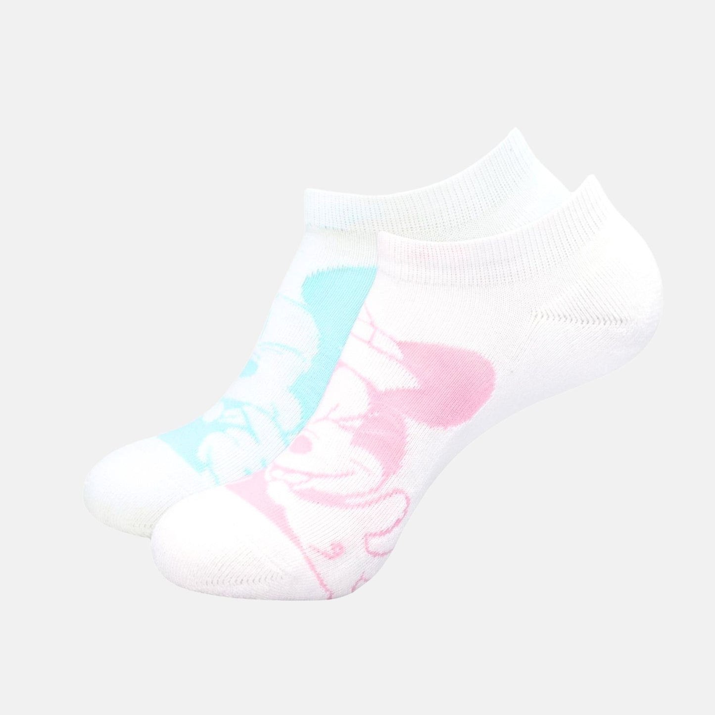 Women’s Disney Mickey & Minnie Lowcut Socks