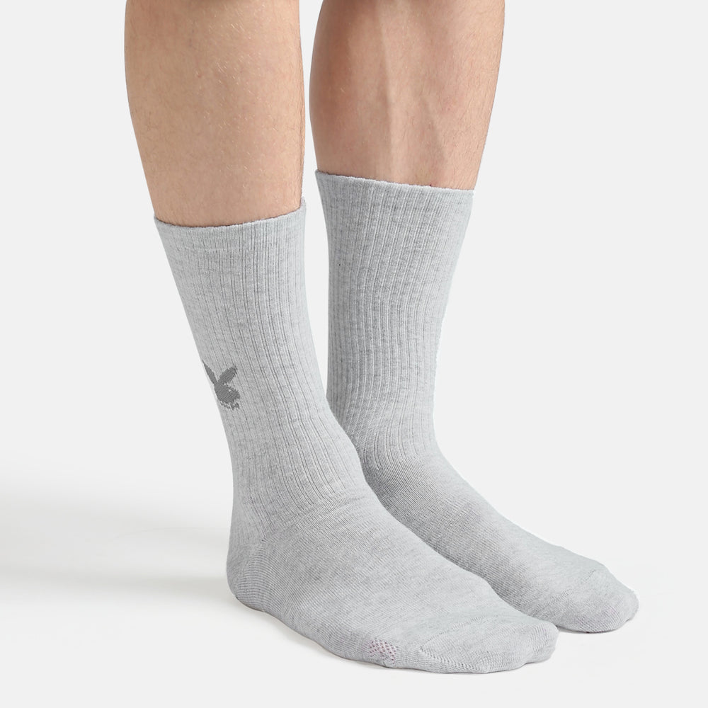 
                      
                        Men’s Playboy Solid Crew Socks
                      
                    