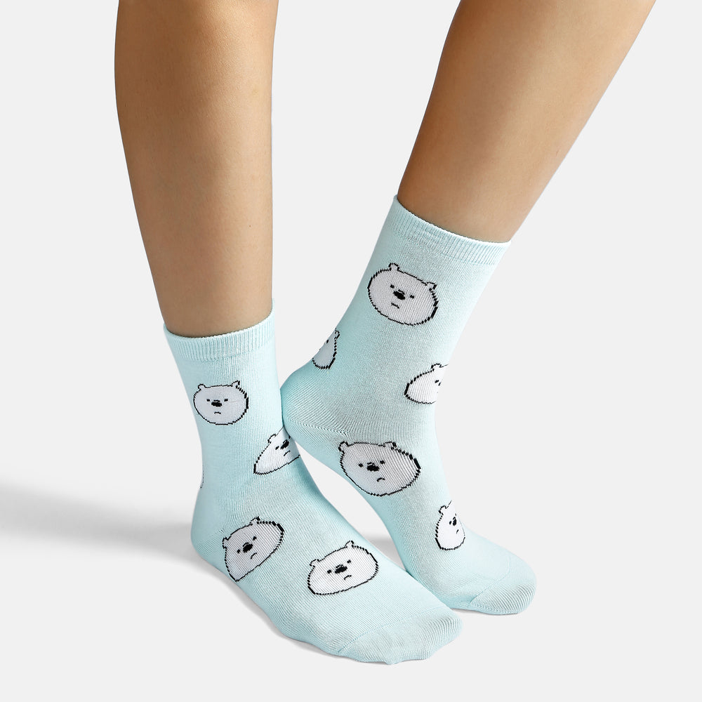 
                      
                        Women’s We Bare Bears Themed Crew Socks
                      
                    