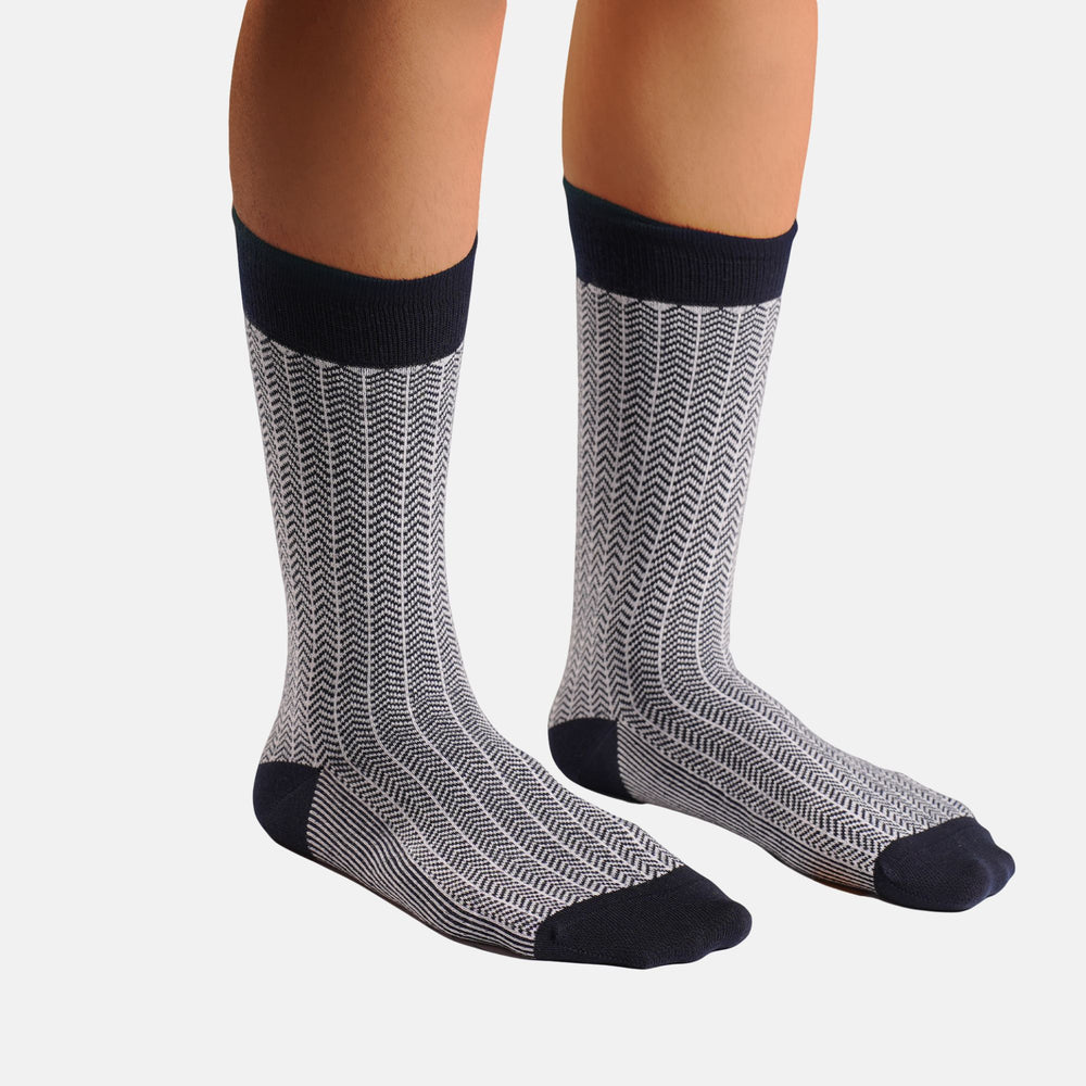 
                      
                        Men’s Patterned Cotton Crew Socks
                      
                    