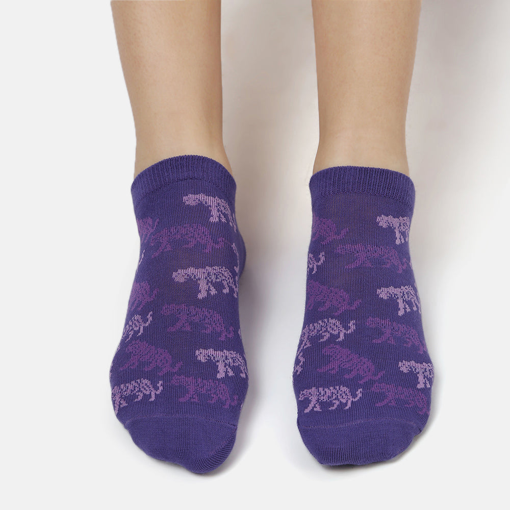 
                      
                        WWF-India Themed Ankle Socks for Women
                      
                    