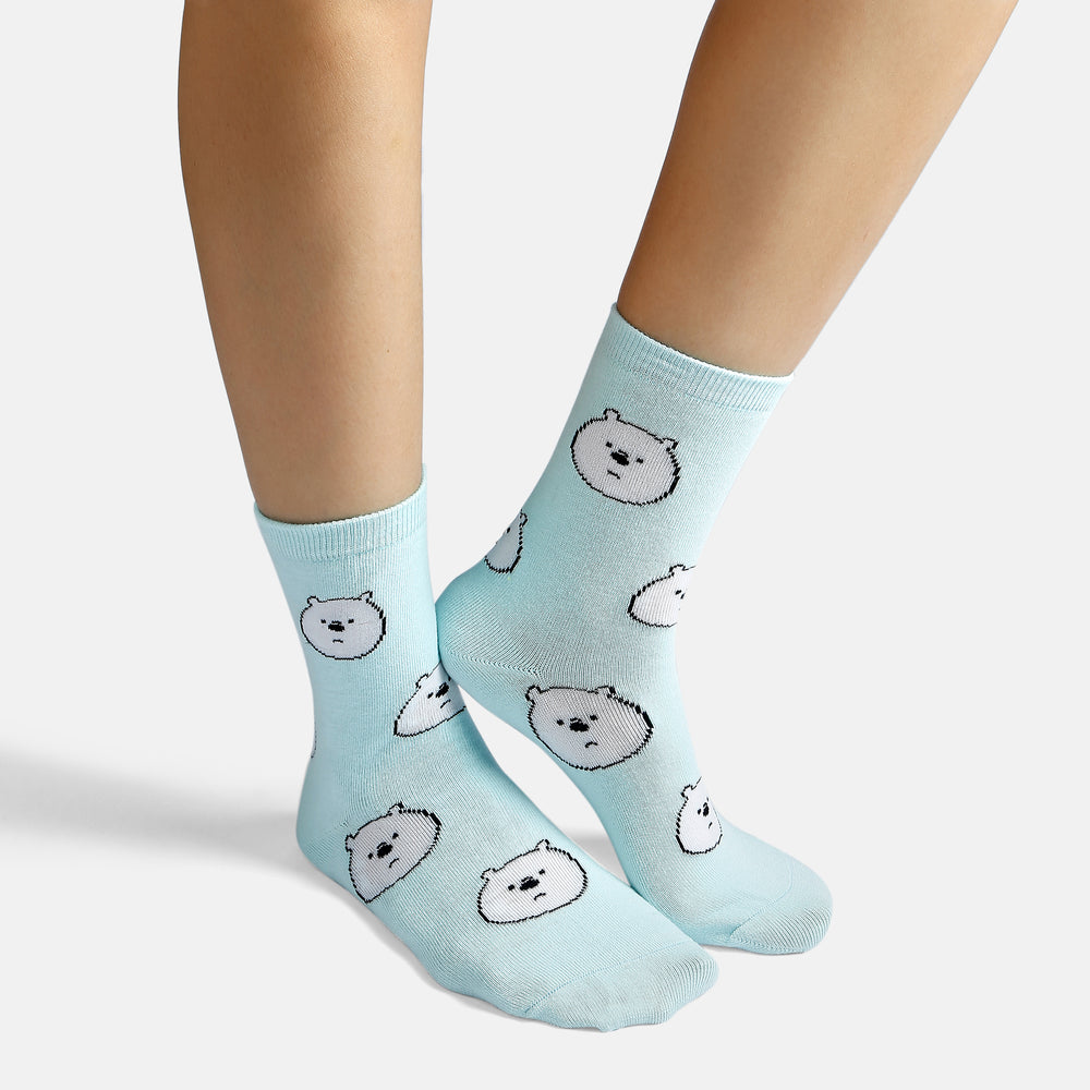 
                      
                        Women’s We Bare Bears Themed Crew Socks
                      
                    