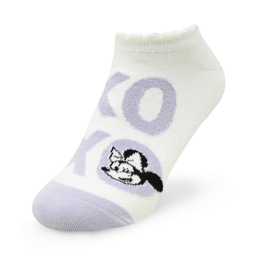 
                      
                        Balenzia X Disney Mickey & Minnie Ankle Socks for Women | Pack of 3
                      
                    