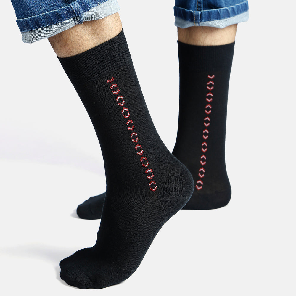 
                      
                        Men’s Motif Cotton Crew Socks
                      
                    