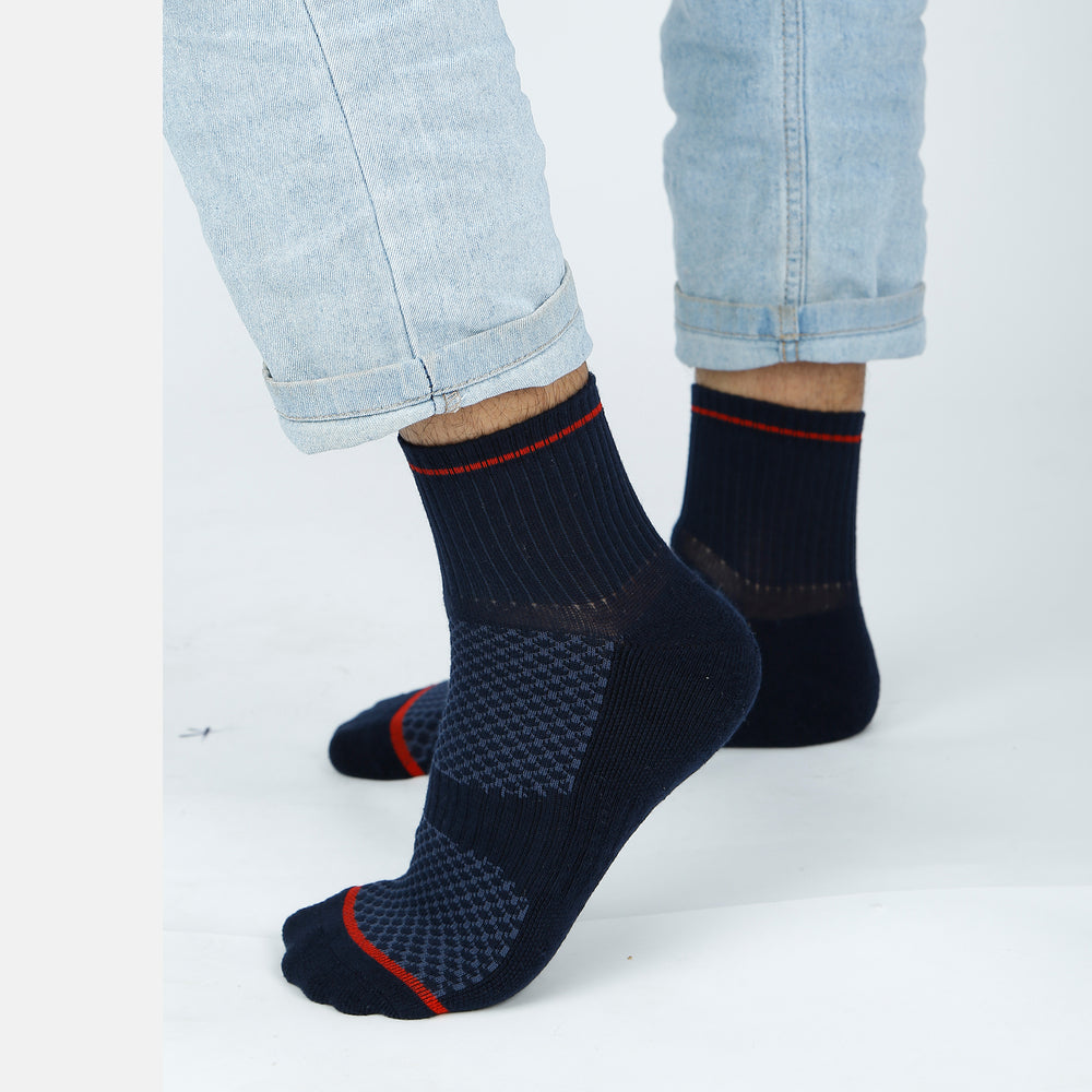 
                      
                        Men’s Cushioned High Ankle Sports Socks
                      
                    