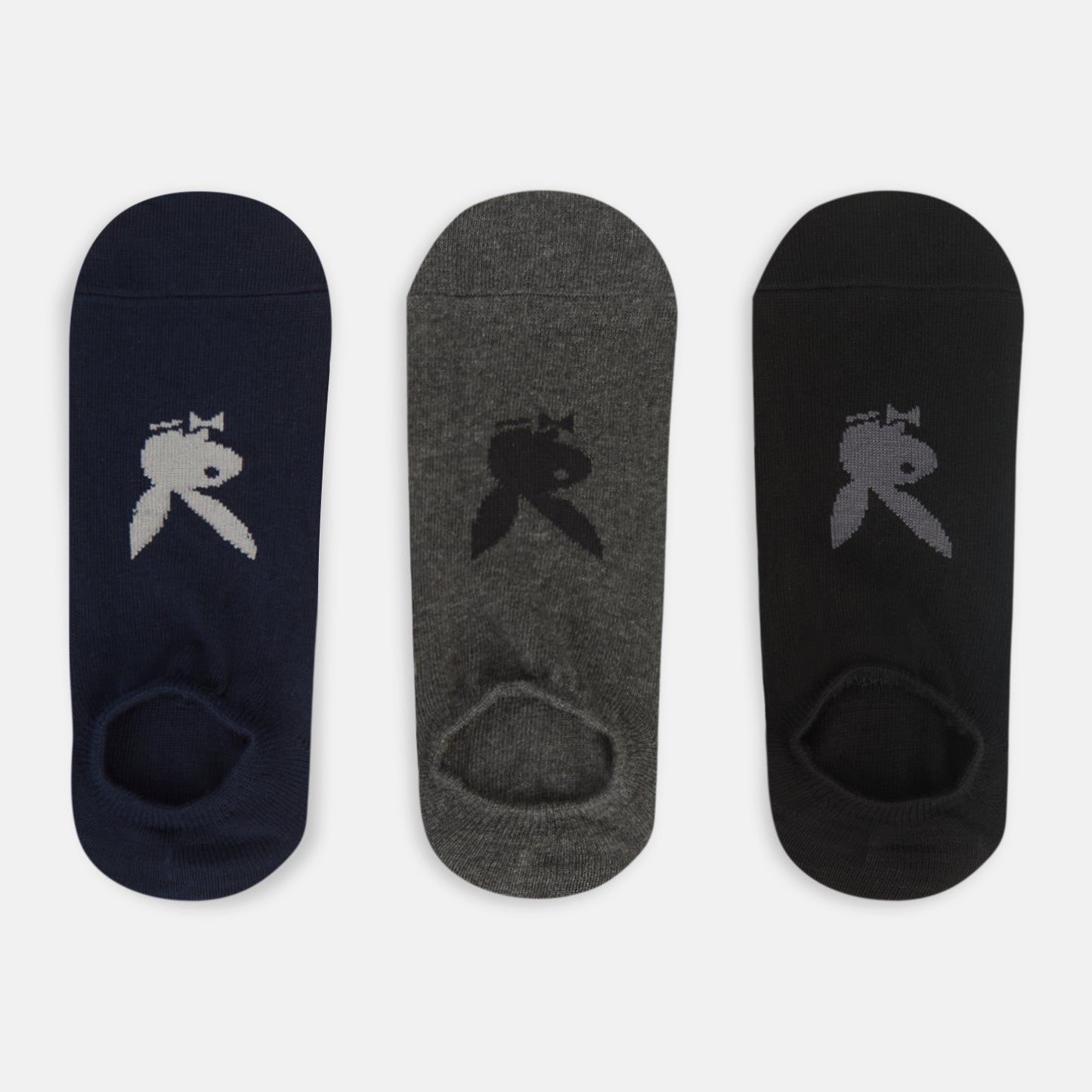 Men's Playboy Themed Loafer Socks