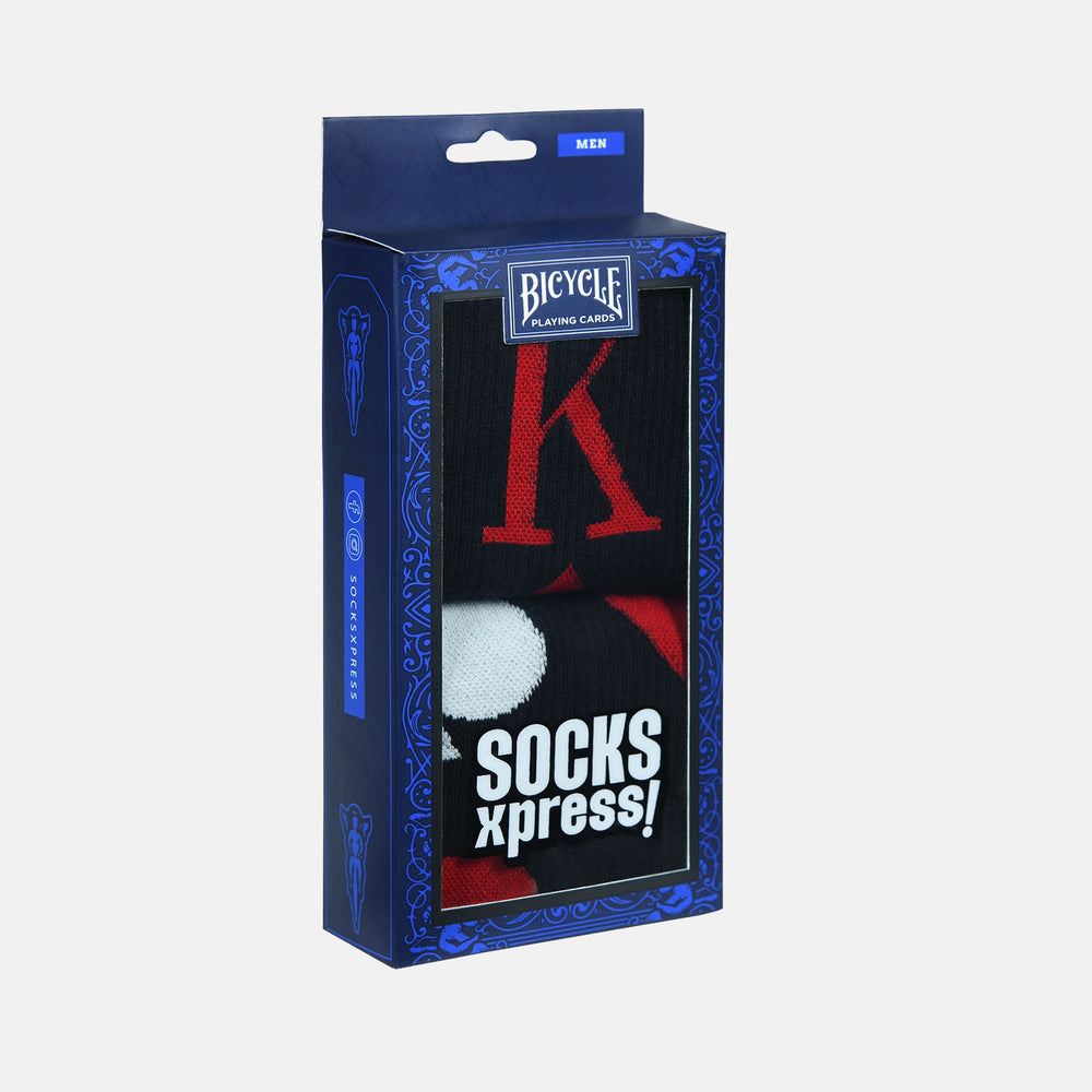 
                      
                        Men’s Bicycle Poker Themed Crew Socks
                      
                    