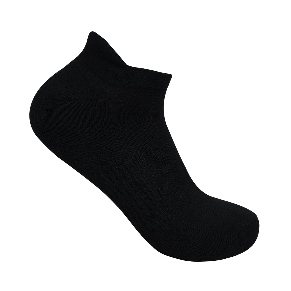 
                      
                        Balenzia Men's Bamboo Black Low-cuts Socks | Pack of 3
                      
                    