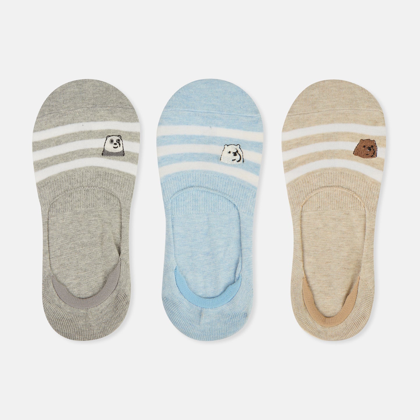 Women’s We Bare Bears Loafer Socks