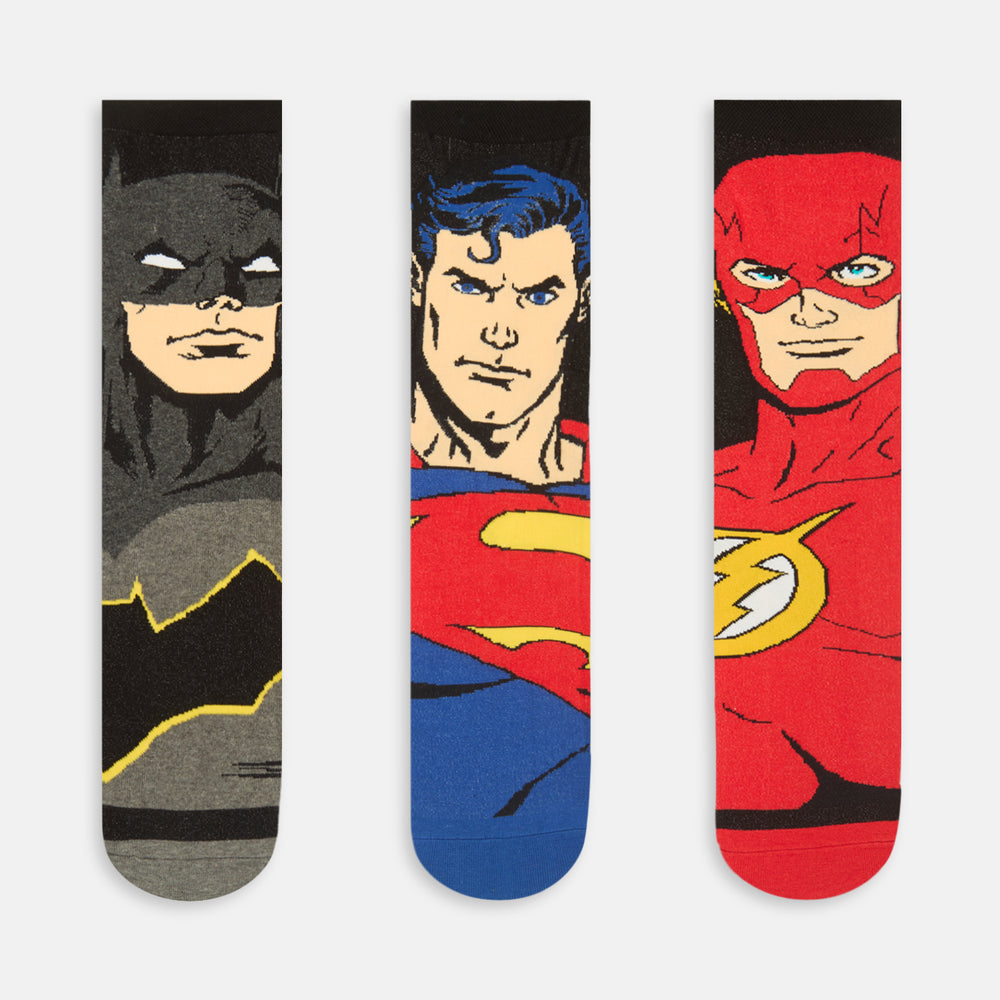 Men’s Justice League Character Socks Special Edition