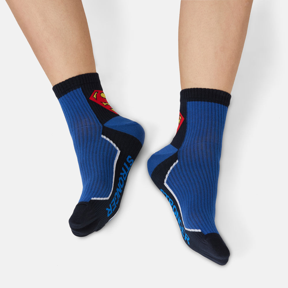 
                      
                        Men’s Justice League High Ankle Rib Socks
                      
                    