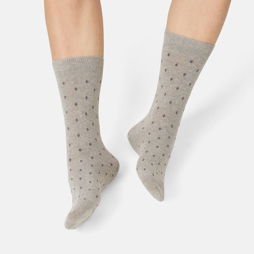 
                      
                        Men’s Patterned Cotton Crew Socks
                      
                    
