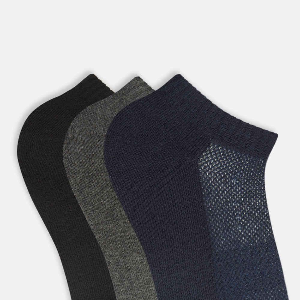 
                      
                        Men’s Half Cushioned Solid Ankle Socks
                      
                    