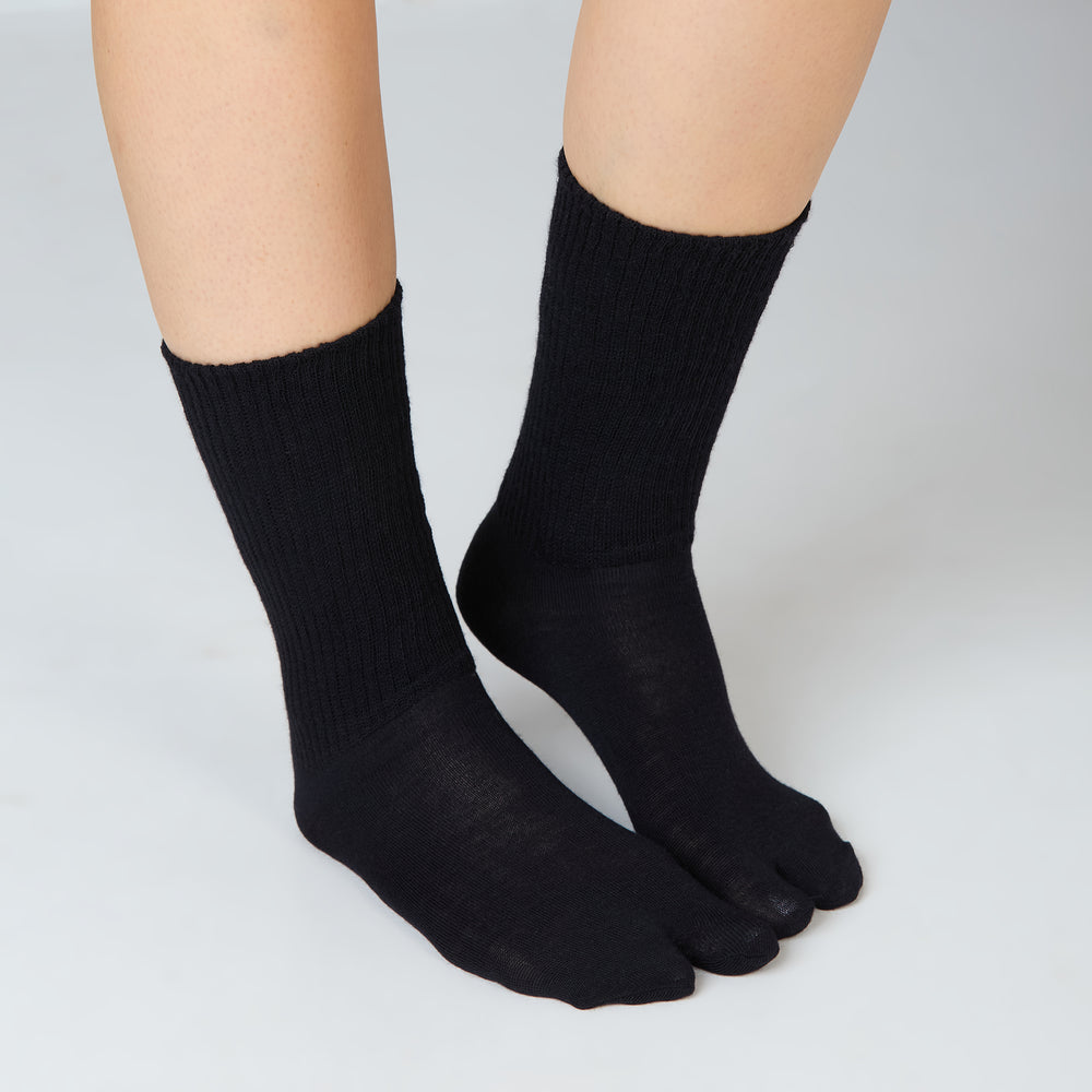 
                      
                        Women’s Solid Woollen Toe Socks
                      
                    
