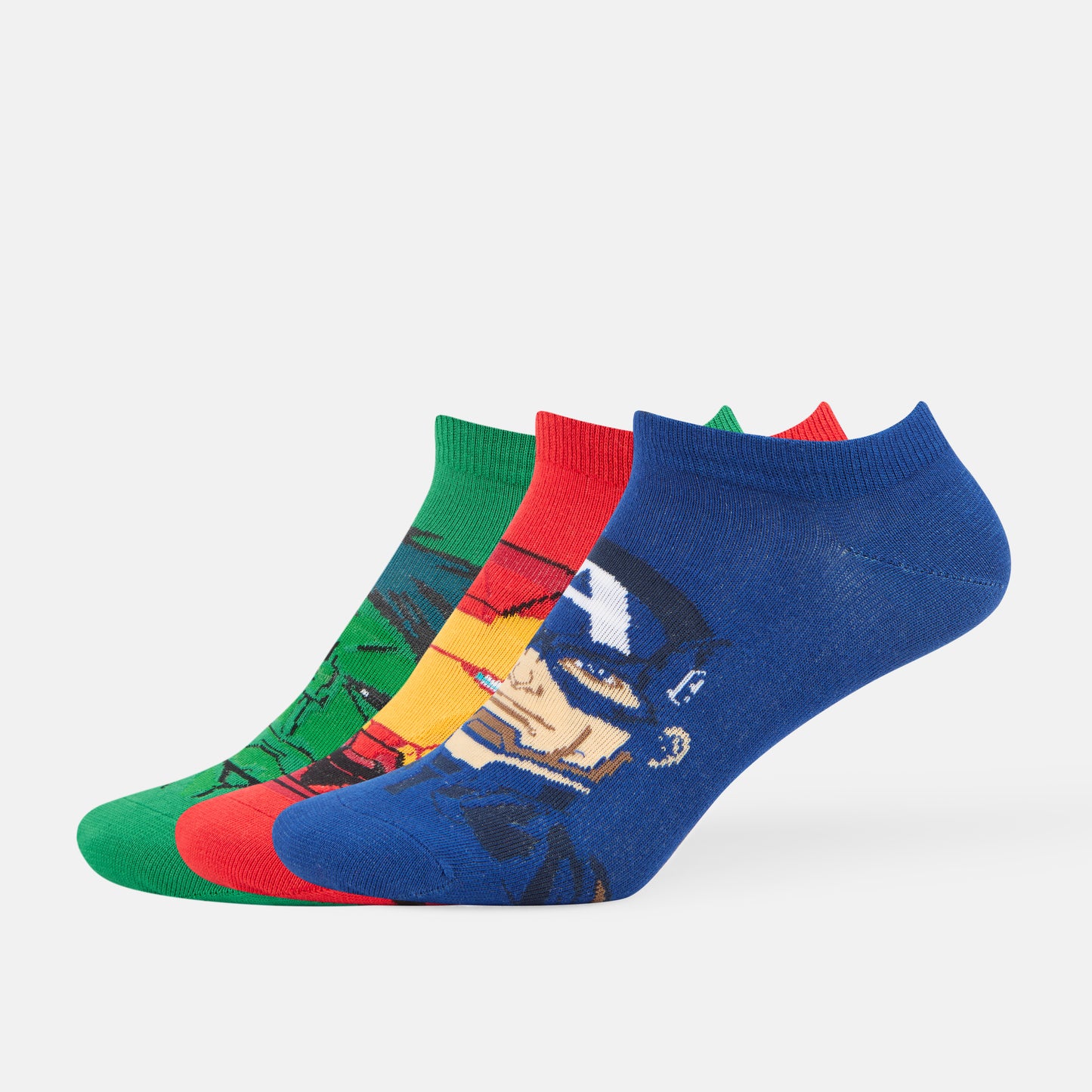 Men’s Marvel Character Themed Ankle Socks