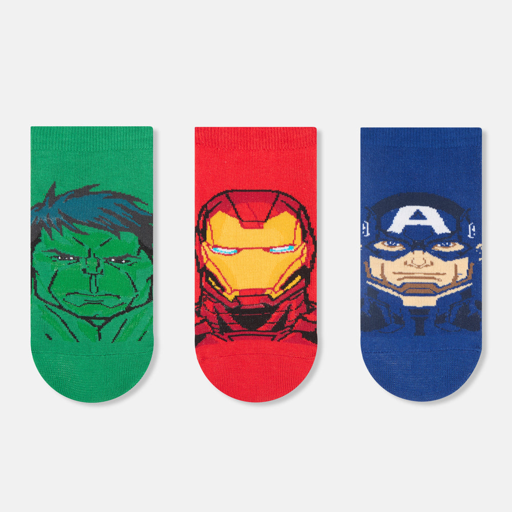 Men’s Marvel Character Themed Ankle Socks