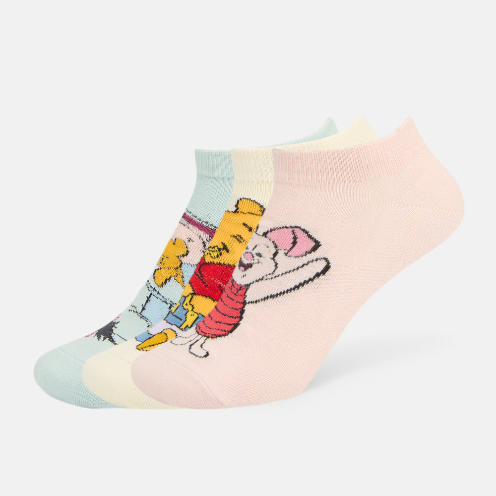 Women’s Winnie The Pooh Themed Ankle Socks