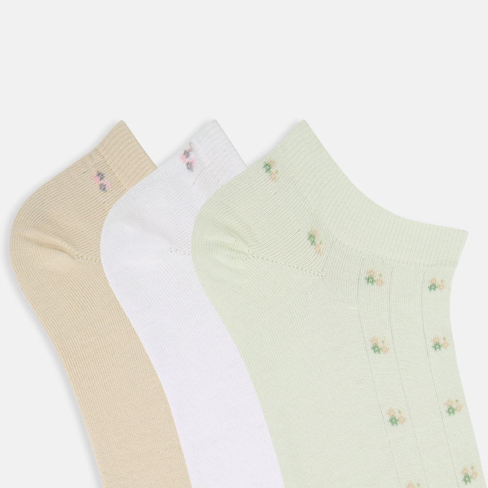 
                      
                        Women’s Essentials Floral Motifs Lowcut Socks
                      
                    