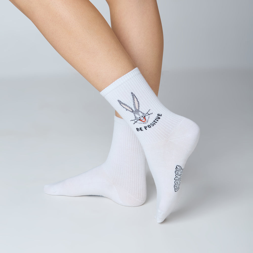 
                      
                        Women’s Looney Tunes Cartoon High Ankle Socks
                      
                    