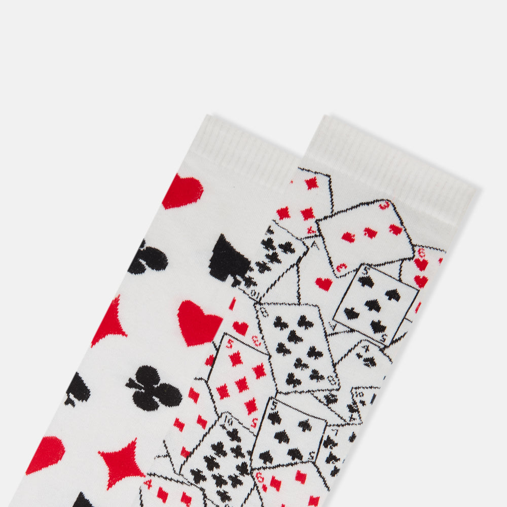 
                      
                        Men’s Poker Themed Crew Socks
                      
                    