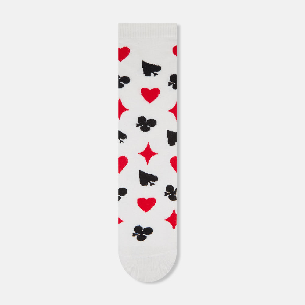
                      
                        Men’s Poker Themed Crew Socks
                      
                    