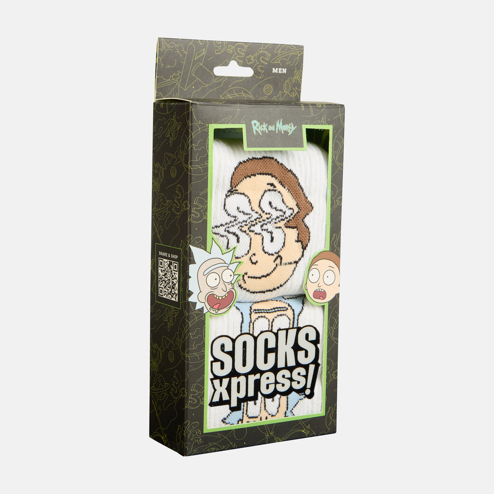 
                      
                        Men's Rick & Morty Themed High Ankle Socks
                      
                    