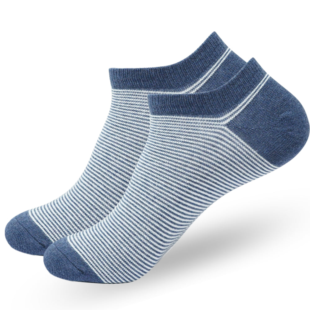 
                      
                        Men Striped Lowcut Ankle socks- Multicolor (6 Pair)
                      
                    