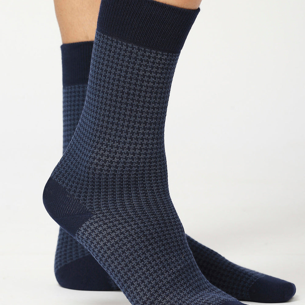 
                      
                        Men’s Luxury Houndstooth & Herringbone Crew Socks
                      
                    