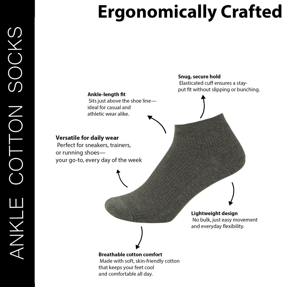 
                      
                        Men’s Cotton Ankle Socks
                      
                    