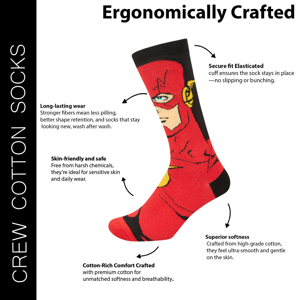
                      
                        Men’s Justice League Character Socks Special Edition
                      
                    
