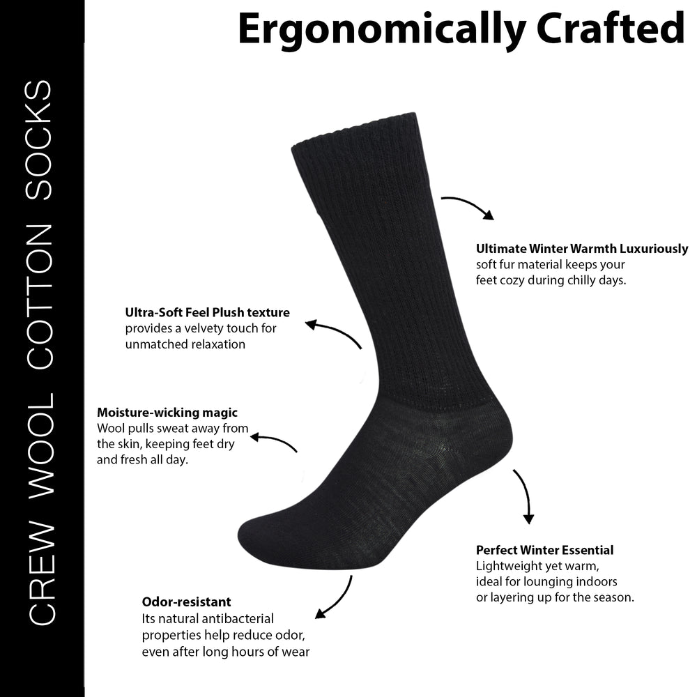 
                      
                        Women’s Solid Woollen Toe Socks
                      
                    