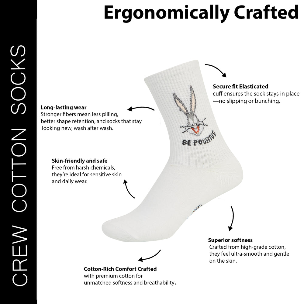 
                      
                        Women’s Looney Tunes Cartoon High Ankle Socks
                      
                    