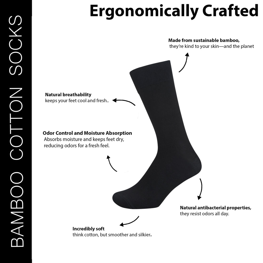
                      
                        Men’s Bamboo Crew Socks
                      
                    