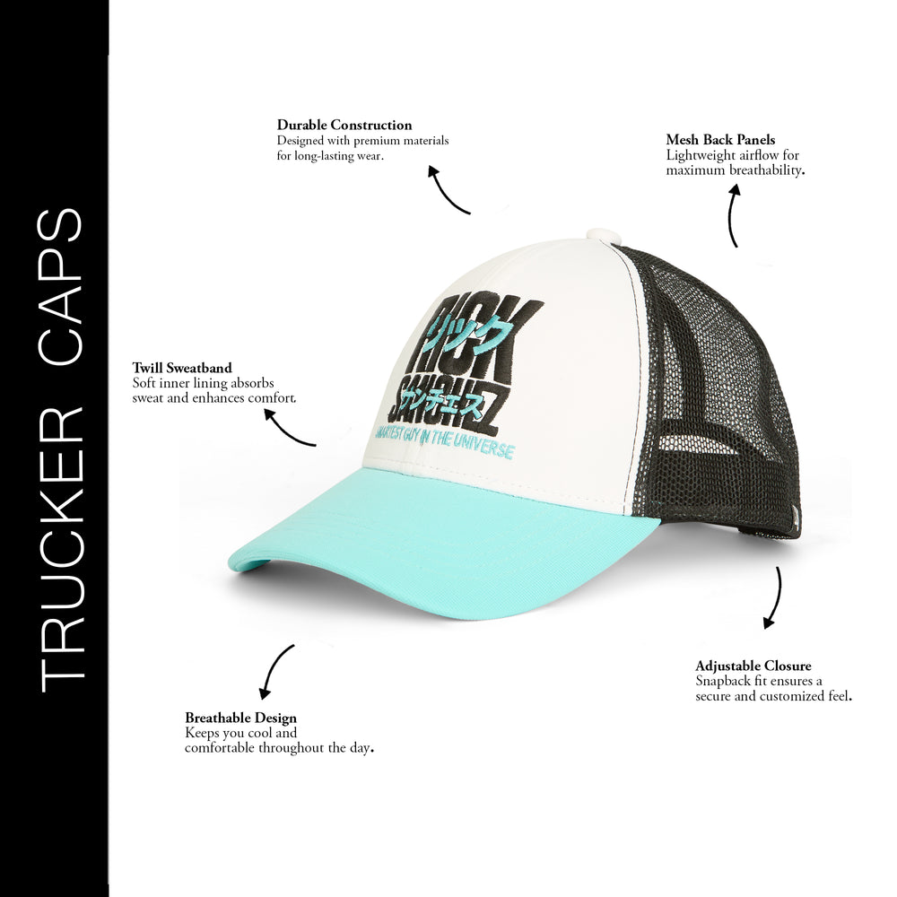 
                      
                        BZ Headwear Rick & Morty Men's Trucker Cap
                      
                    