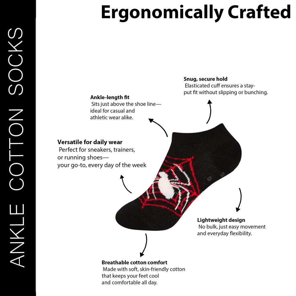 
                      
                        Kid’s Spiderman Anti- Skid Lowcut Socks
                      
                    