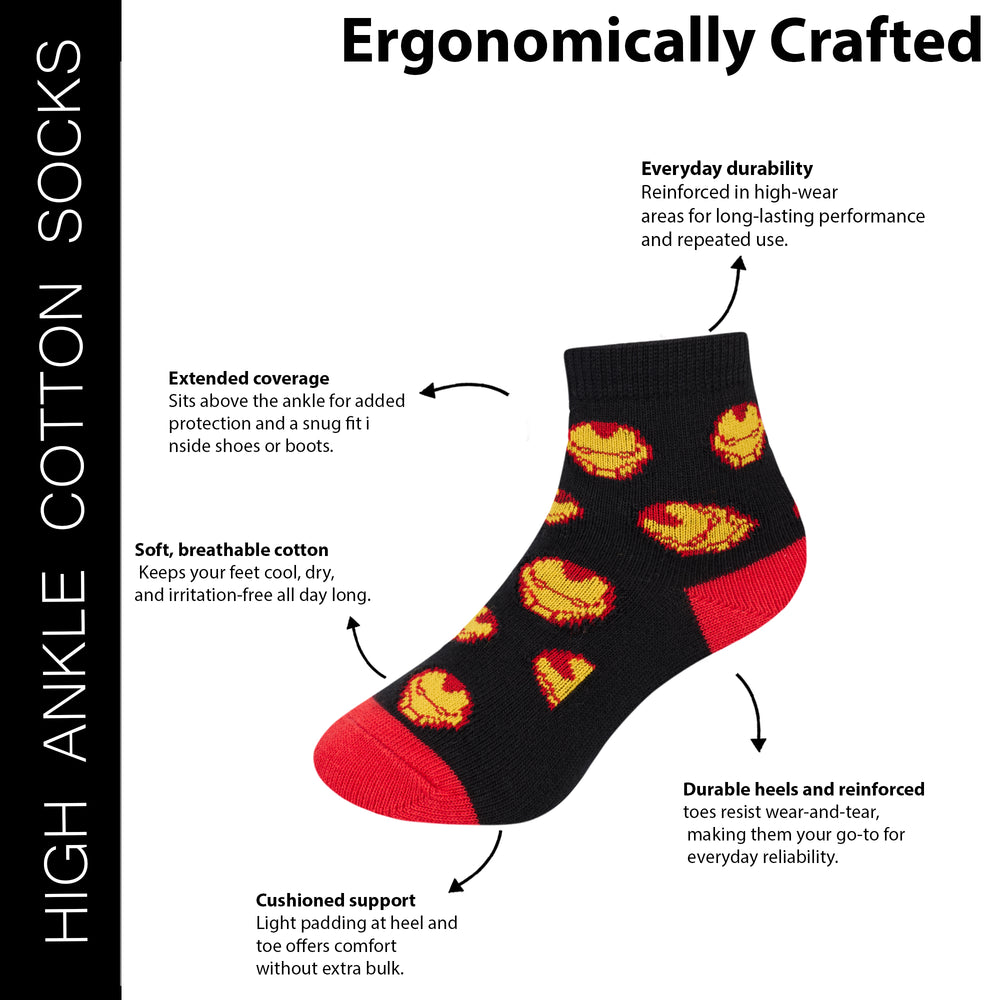 
                      
                        Kid’s Marvel Themed High-Ankle Socks
                      
                    