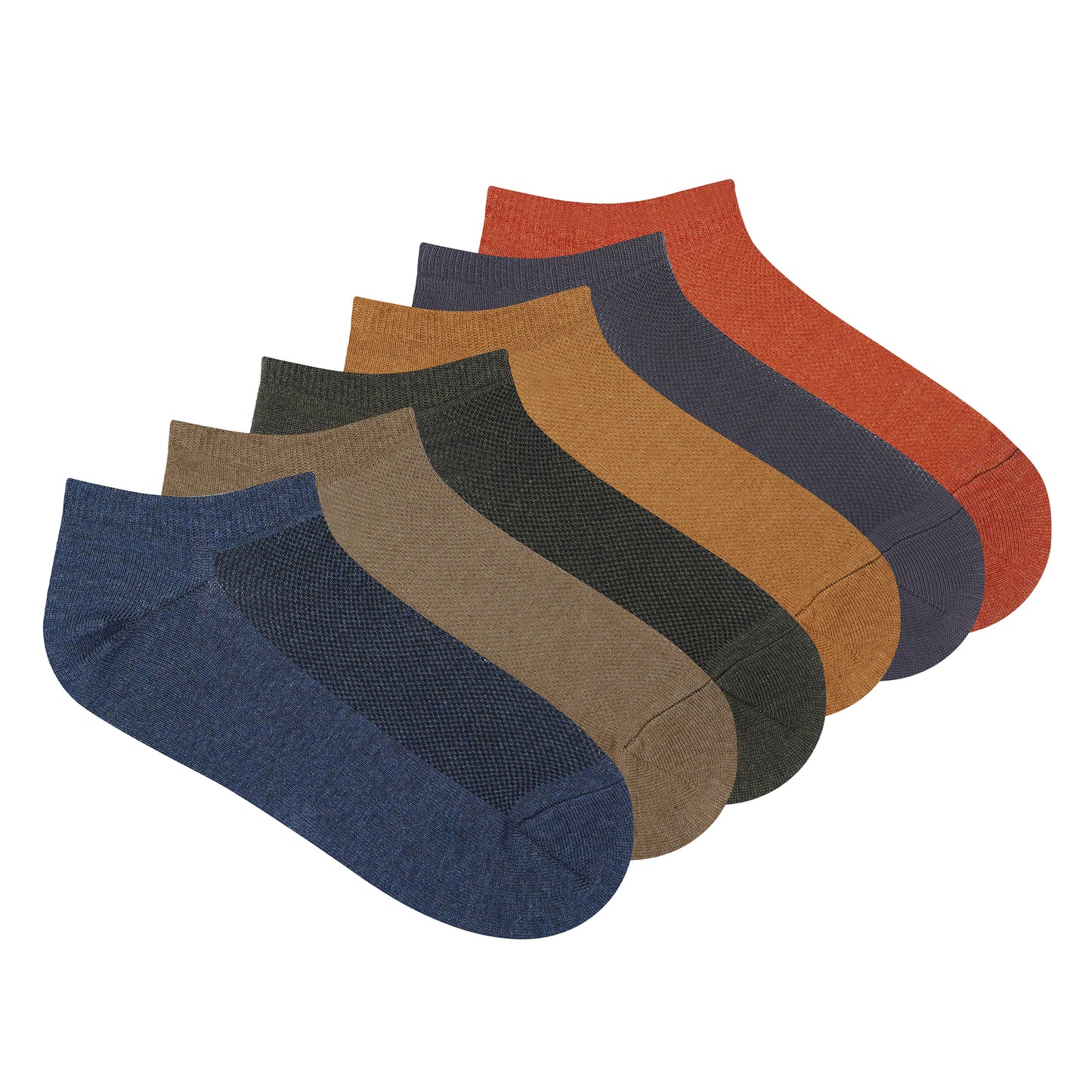 Men’s Solid Lowcut Ankle Socks