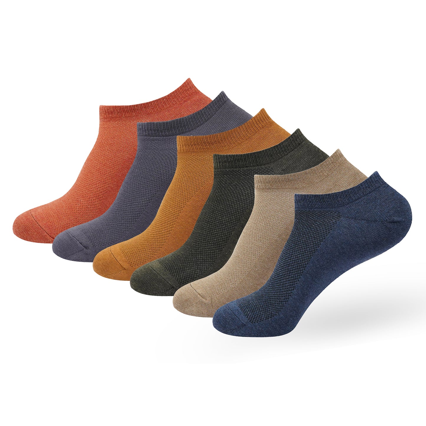 Men’s Solid Lowcut Ankle Socks