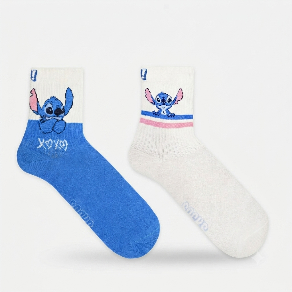 Women's Disney Lilo & Stitch Crew Socks