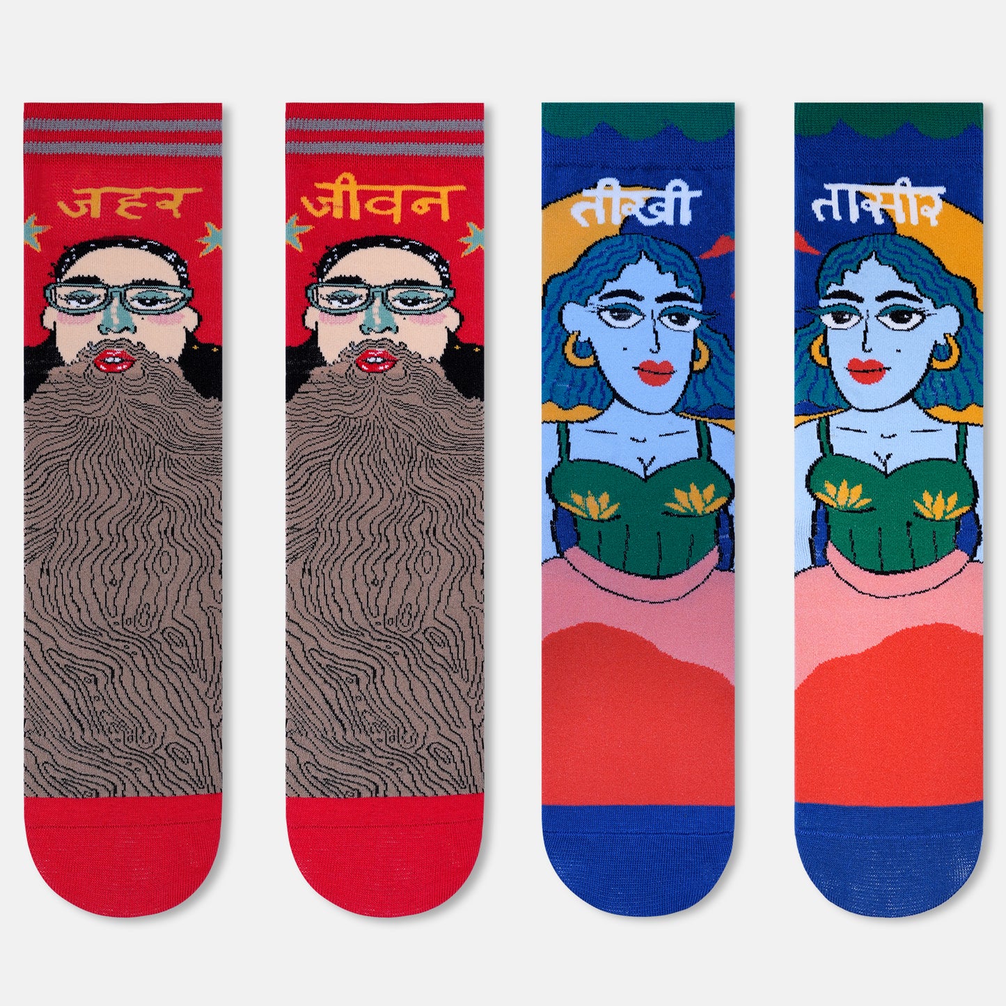 The Canvas! ft. Neha Doodles Unisex Crew Socks