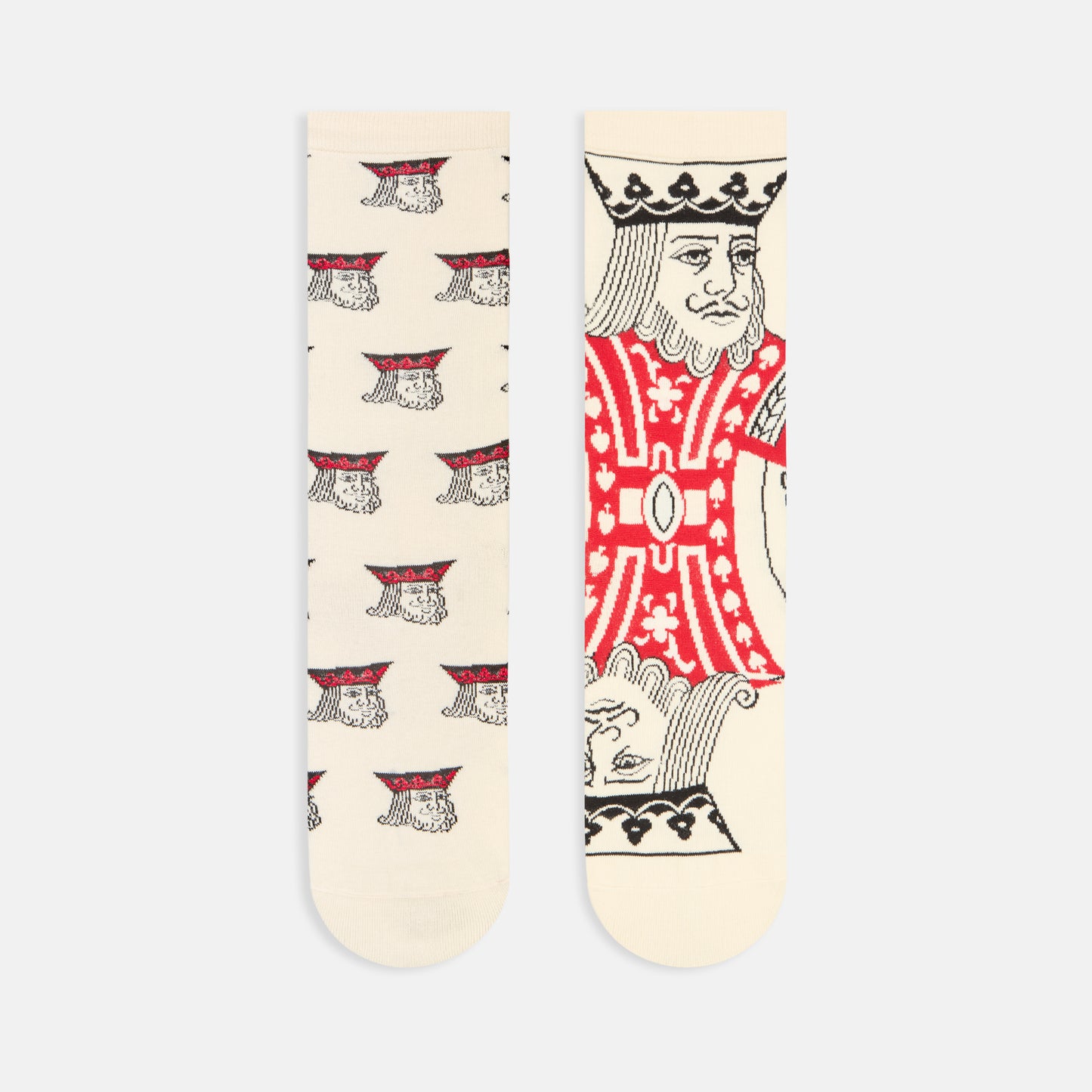 Men’s Bicycle Poker Themed Crew Socks