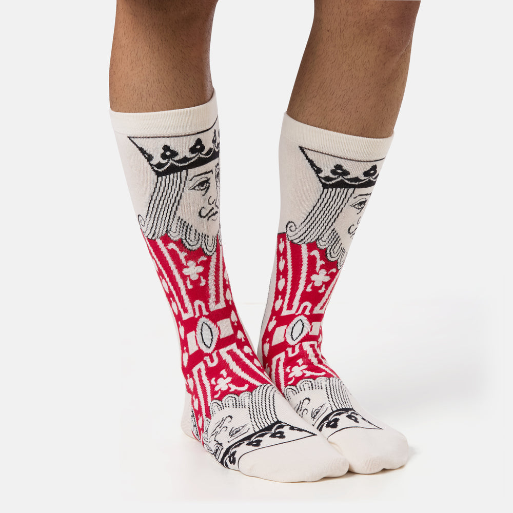 
                      
                        Men’s Bicycle Poker Themed Crew Socks
                      
                    