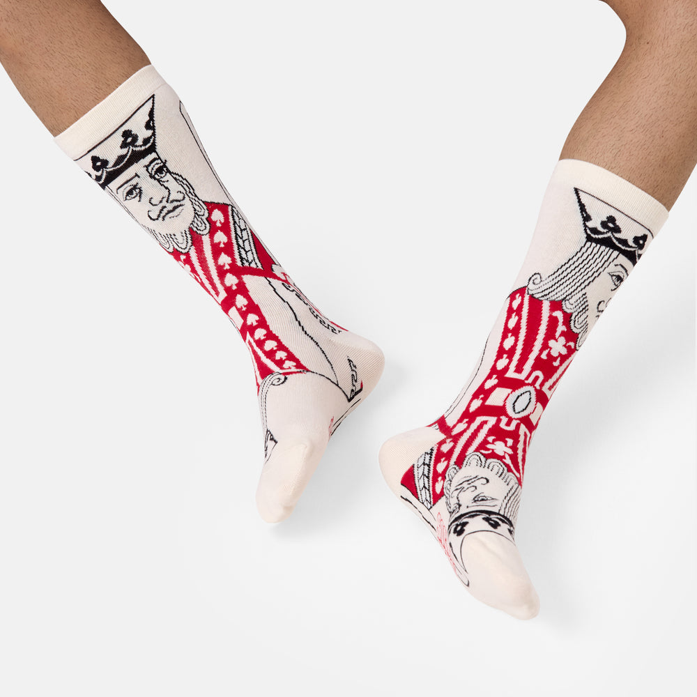 
                      
                        Men’s Bicycle Poker Themed Crew Socks
                      
                    