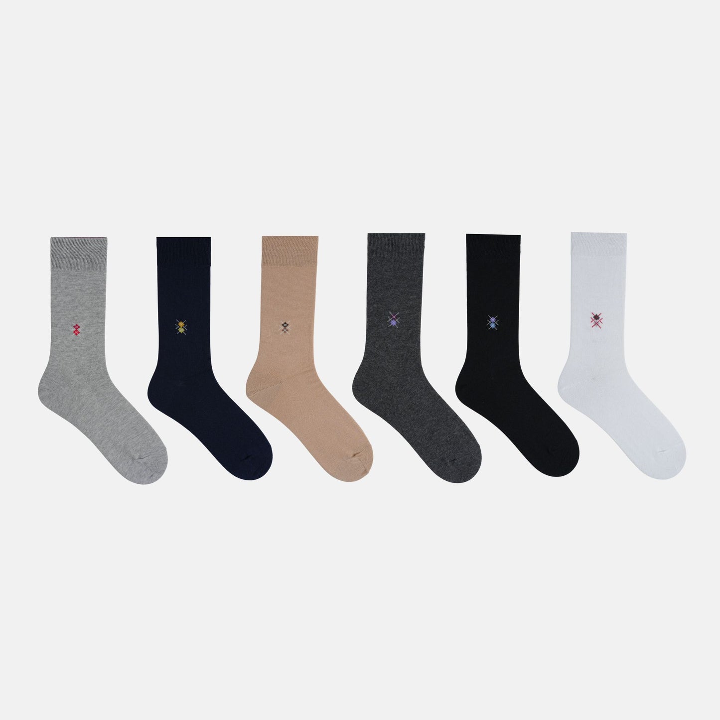 Men’s Motif Cotton Crew Socks