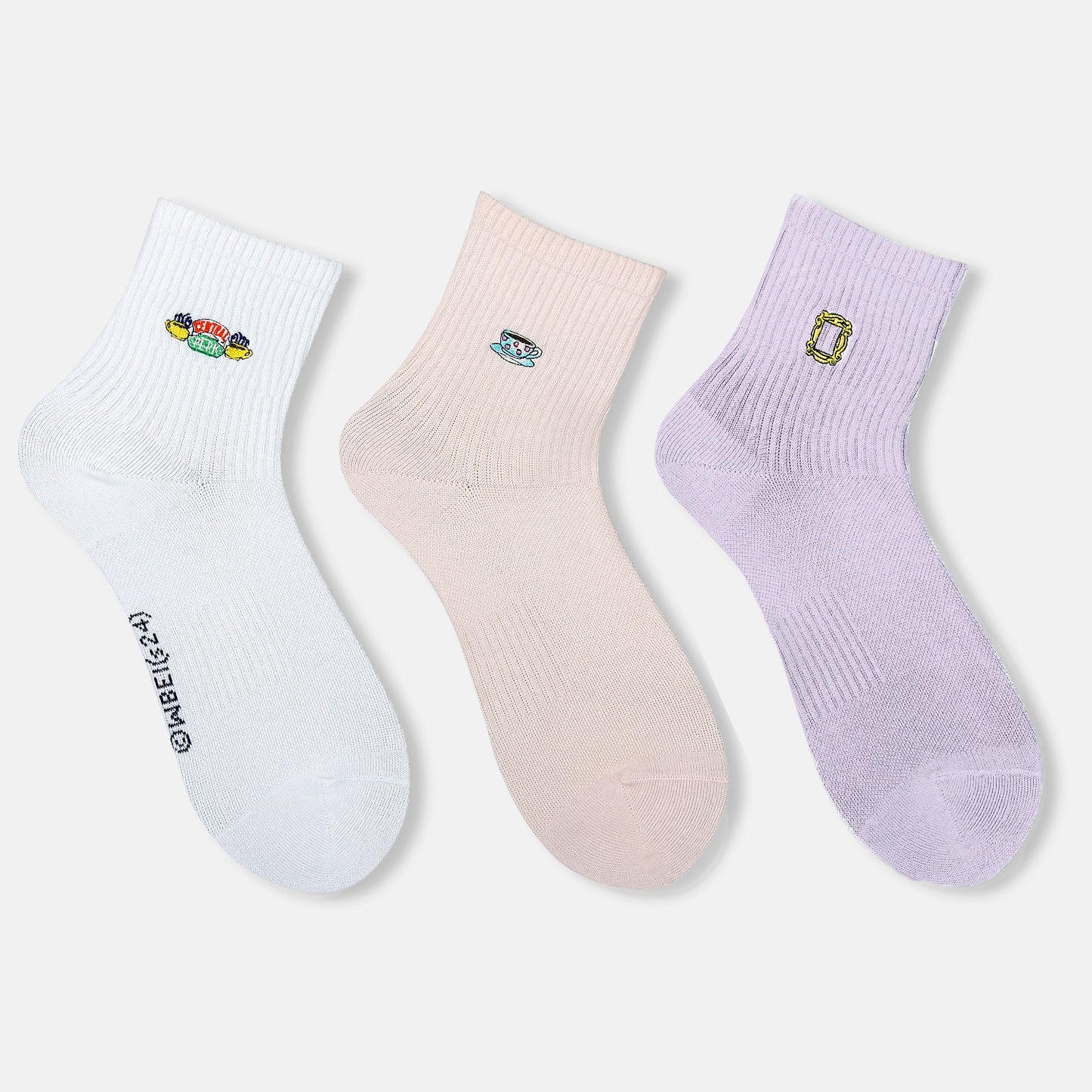 Women’s F.R.I.E.N.D.S Themed High Ankle Socks